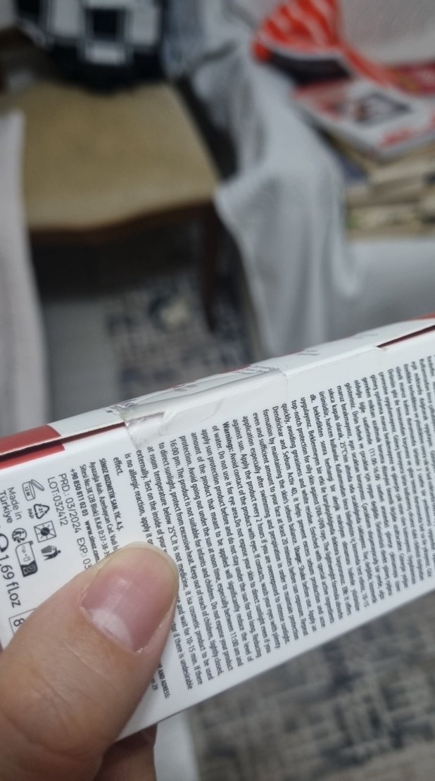 Sinoz Sebum Balance SPF50 Güneş Kremi - Görsel 3