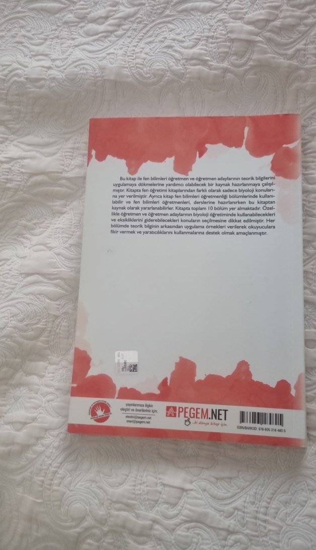 Fen Bilimleri Öğretmenleri İçin Biyoloji Öğretimi Kitabı - Görsel 2