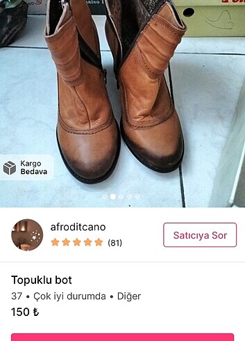37 Beden Topuklu bot
