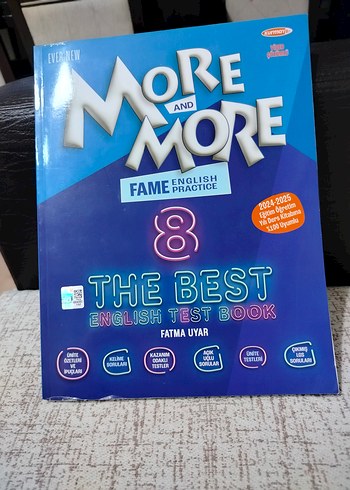 More and More 8 İngilizce Test Kitabı