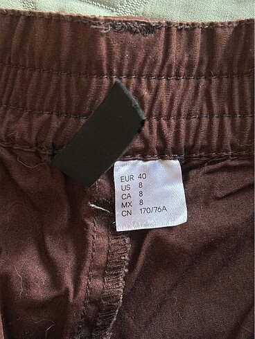 H&M vintage düşük bel kot şort