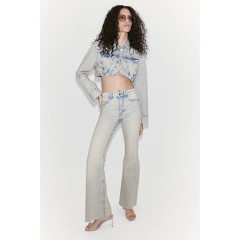 H&M ispanyol paça jean