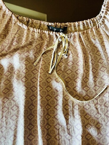 m Beden camel Renk Hype bluz