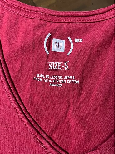 s Beden GAP Red