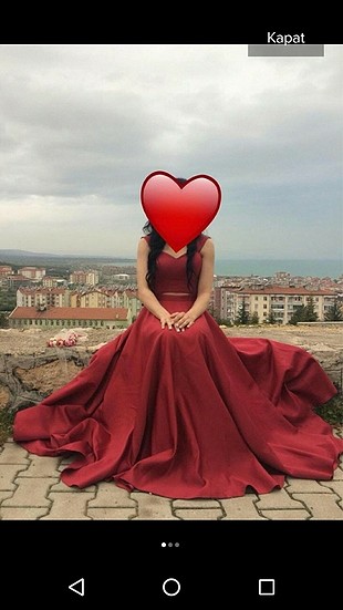 bordo tafta kumaş abiye