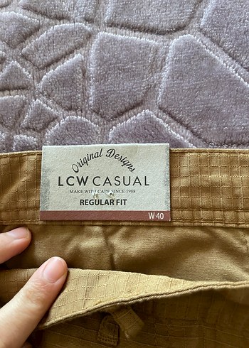 Kemerli Erkek Kahverengi Mini Şort - Görsel 3