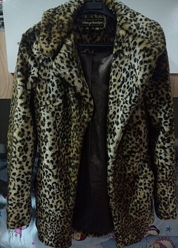 Kürk ceket leopar