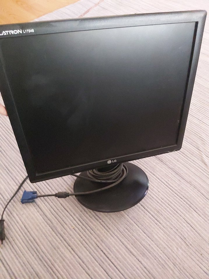 LG Siyah Monitör - Görsel 2