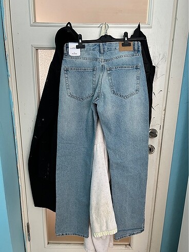 Pull and Bear Pull&Bear orta bel straight fit pantolon