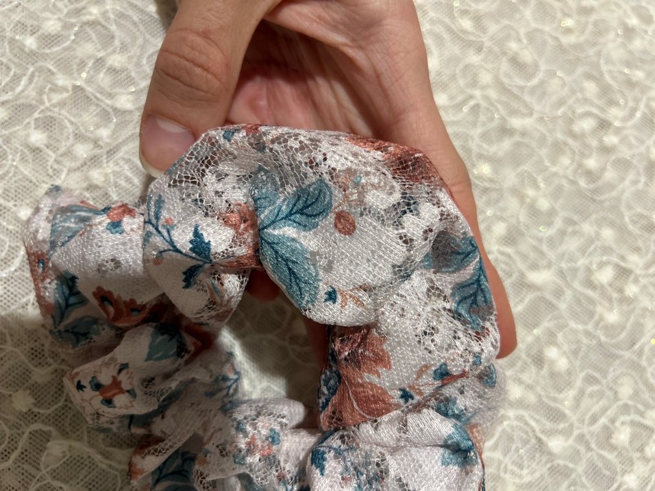 Çiçek Desenli Bohem Bukle Toka - Görsel 2