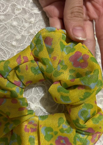 Renkli Dantel Detaylı Bohem Toka - Görsel 2