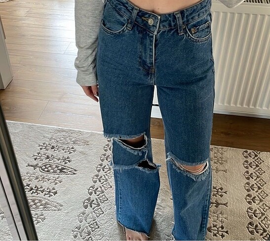 Addax wide leg jean - Görsel 2