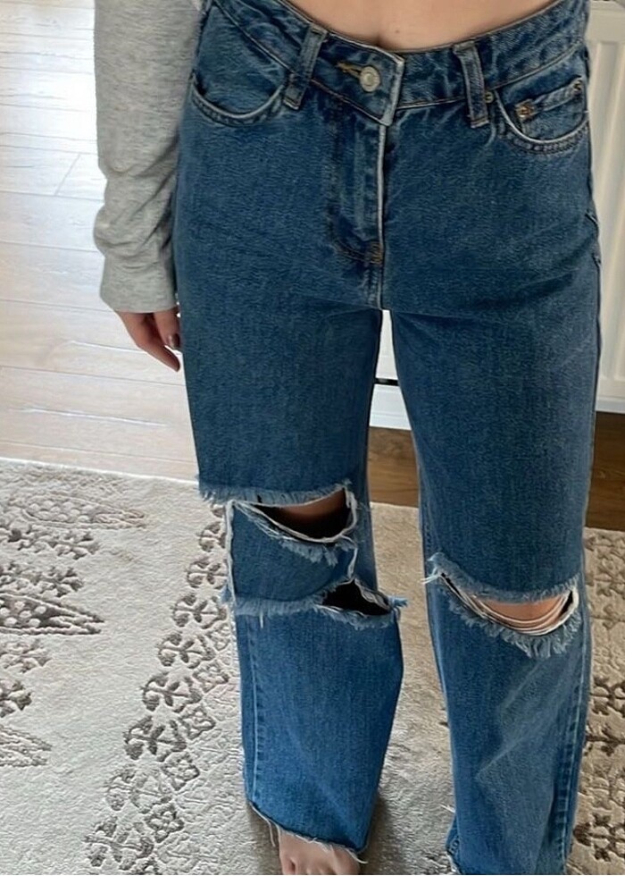 Addax wide leg jean - Görsel 2