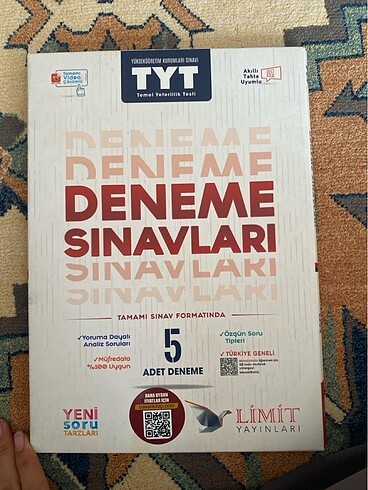 limit 5'li tyt deneme seti
