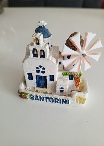 Santorini Rüzgar Gülü Biblo