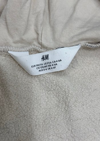 4 Yaş Beden H&M Kapüşonlu Kalpli Eşofman Takımı