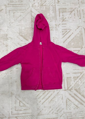 H&M Kapüşonlu Fermuarlı Sweatshirt