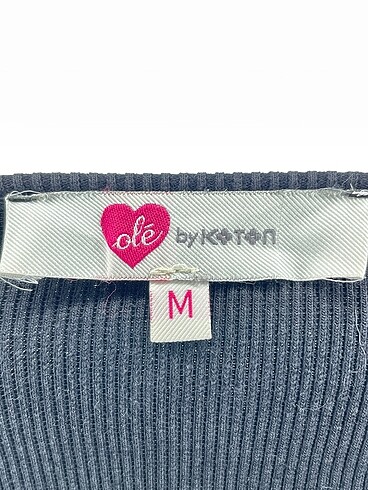 m Beden siyah Renk Koton T-shirt %70 İndirimli.