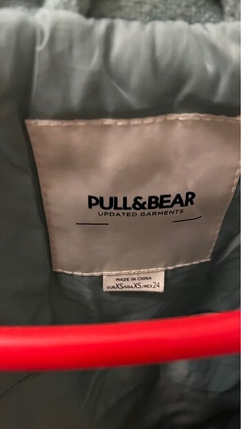 xs Beden yeşil Renk PULL&BEAR ceket