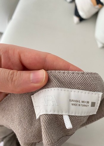 Zara
Bej Kadın Keten Kumaş Pantolon - Görsel 5