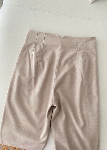 Zara
Bej Kadın Keten Kumaş Pantolon - Görsel 3