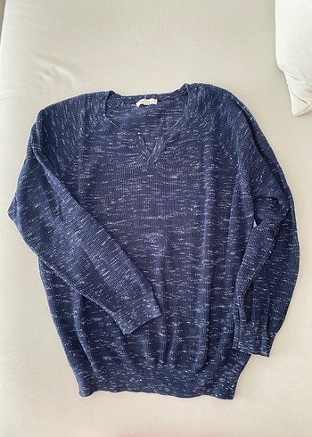 Lacivert Triko Kazak - Görsel 2