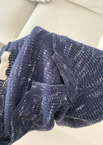 Lacivert Triko Kazak - Görsel 5