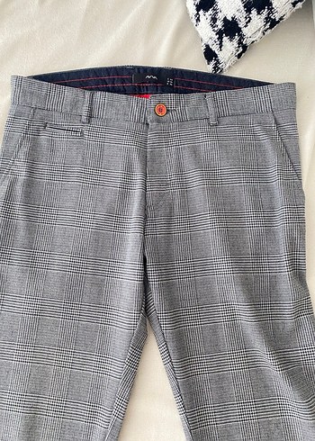 Gri Erkek Ofis Pantolonu - Görsel 2