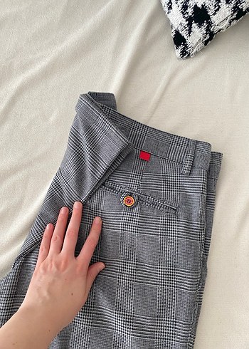 Gri Erkek Ofis Pantolonu - Görsel 5