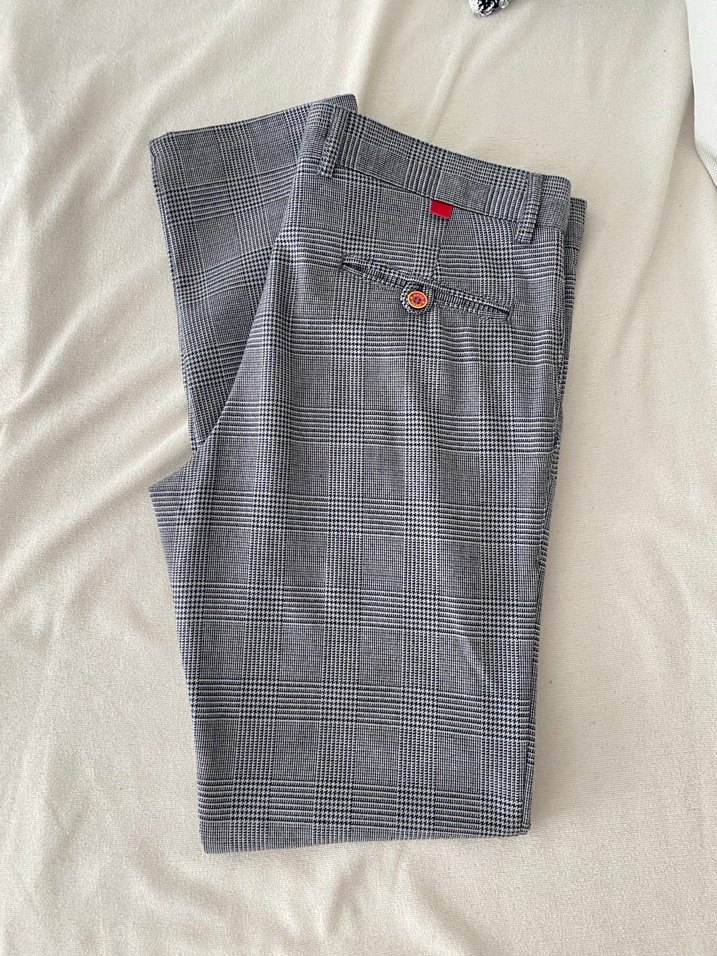 Gri Erkek Ofis Pantolonu - Görsel 3