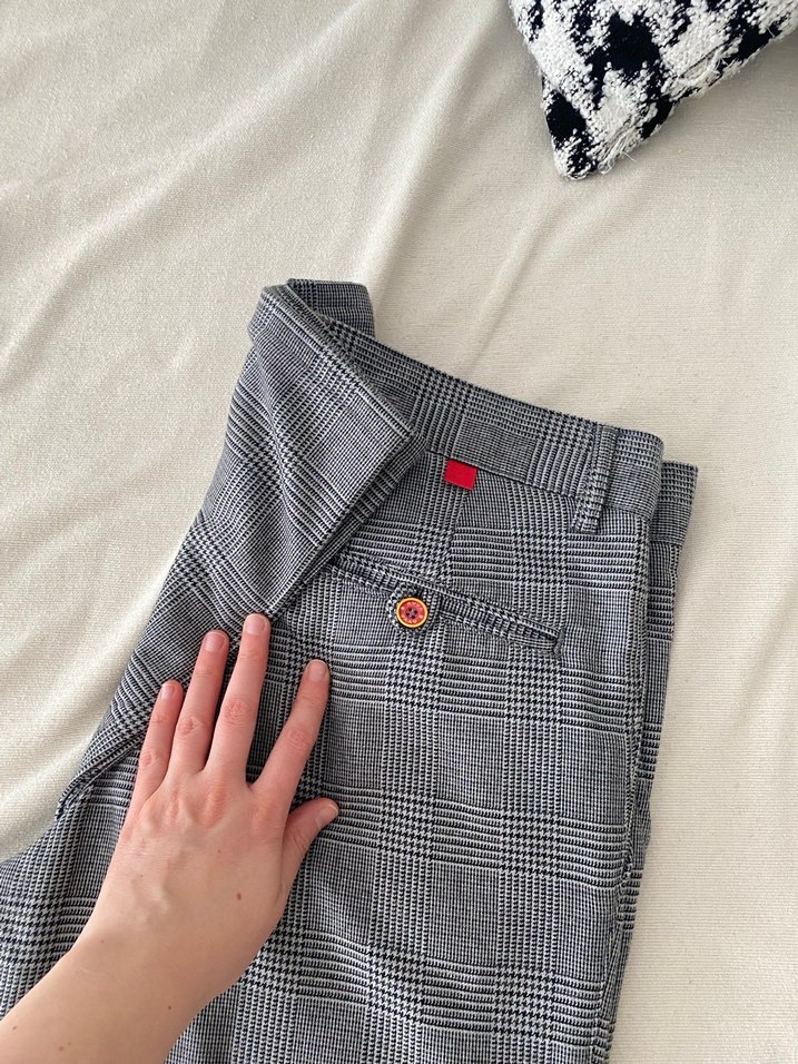 Gri Erkek Ofis Pantolonu - Görsel 5