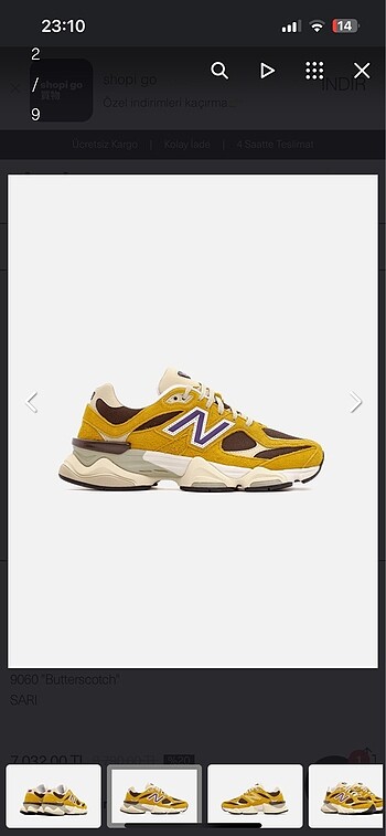 New Balance ORJİNAL new balance 9060