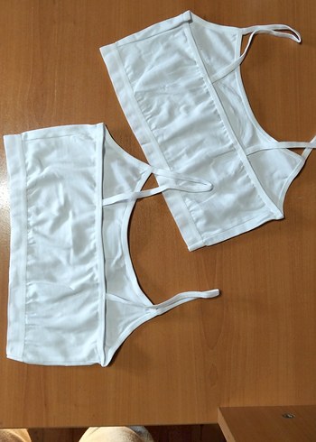 Beyaz Kız Çocuk Sütyen - Görsel 2