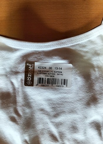 Beyaz Kız Çocuk Sütyen - Görsel 4