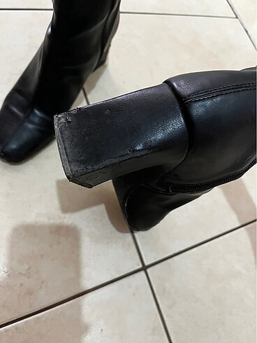 Bershka bershka bilekte topuklu bot 38 numara