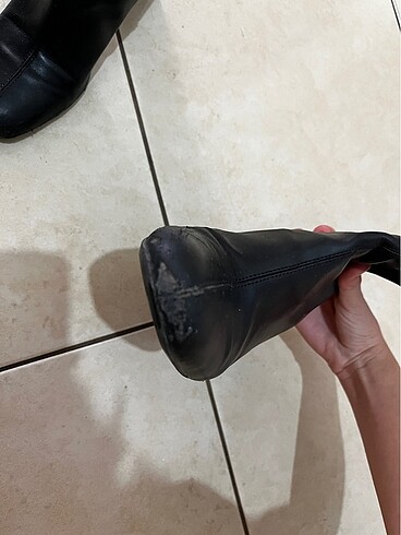 38 Beden bershka bilekte topuklu bot 38 numara