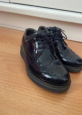 Parlak Lacivert Erkek çocuk Özel Gün Ayakkabısı - Görsel 2