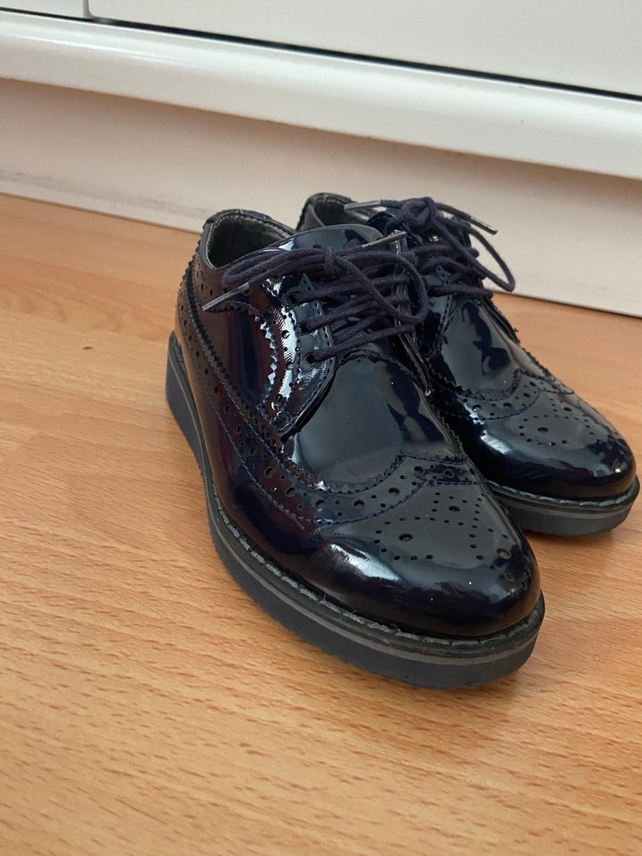 Parlak Lacivert Erkek çocuk Özel Gün Ayakkabısı - Görsel 2