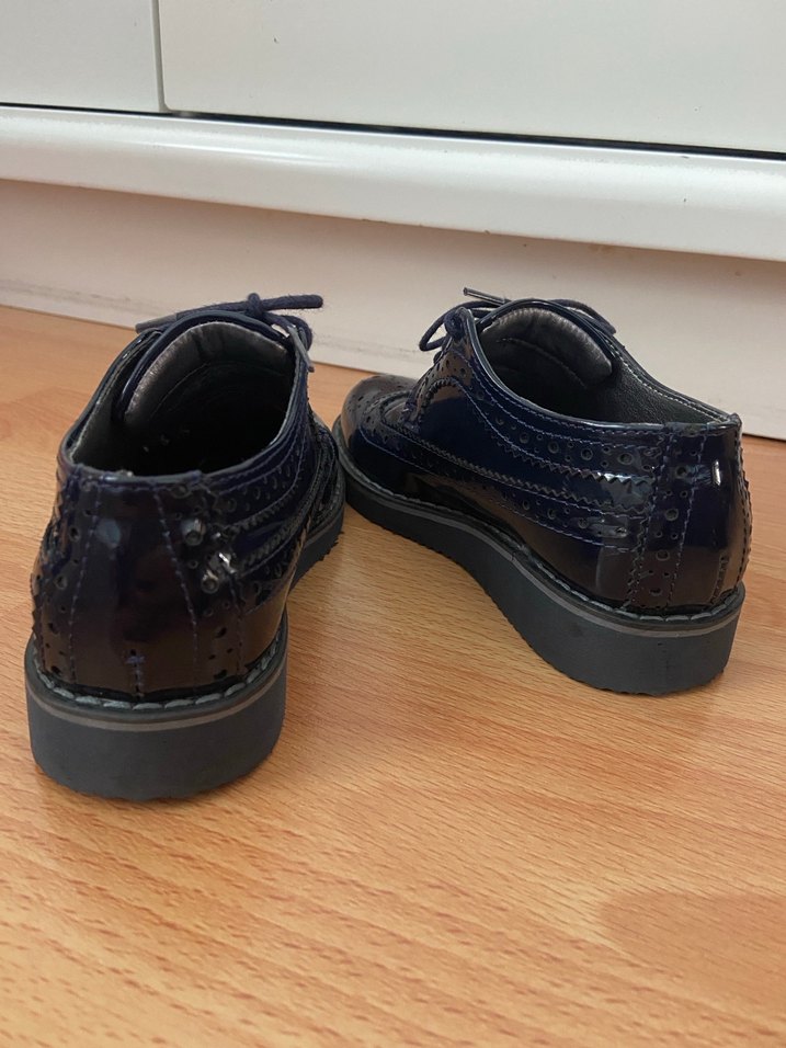 Parlak Lacivert Erkek çocuk Özel Gün Ayakkabısı - Görsel 3