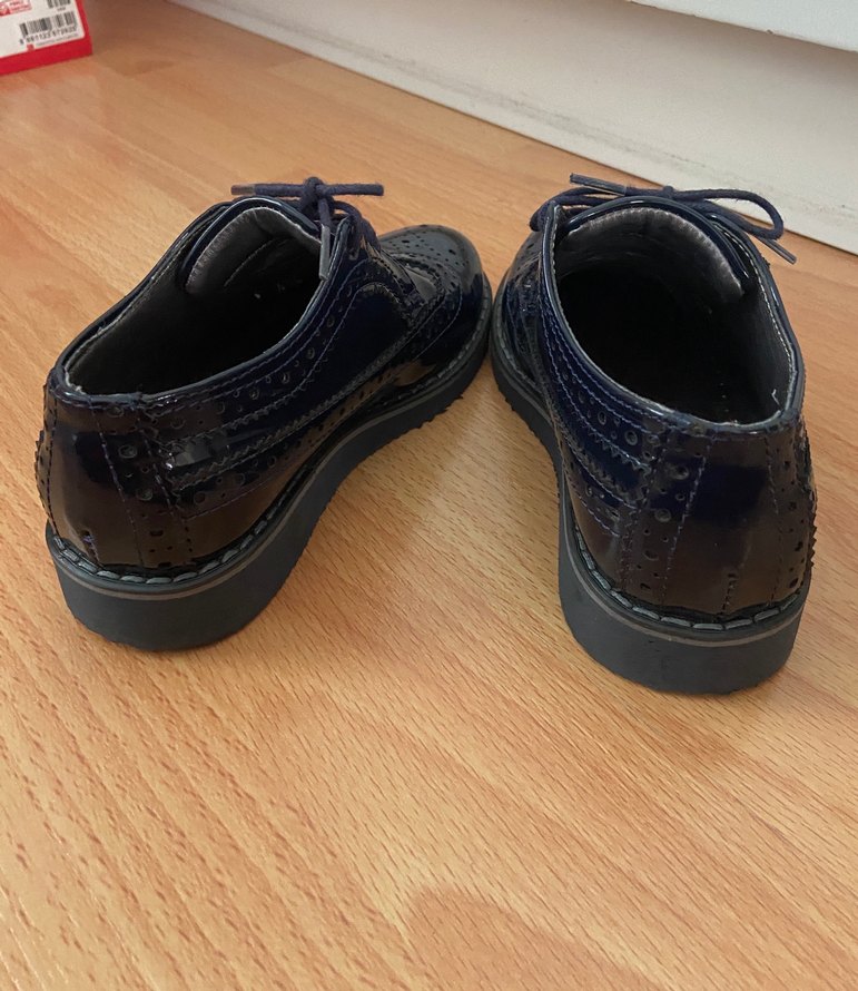 Parlak Lacivert Erkek çocuk Özel Gün Ayakkabısı - Görsel 5