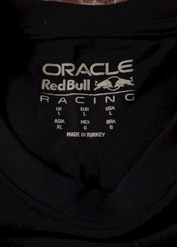 l Beden lacivert Renk Redbull Tshirt