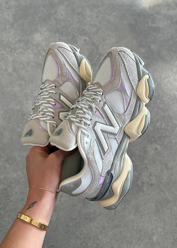 38 Beden çeşitli Renk New Balance 9060 Light Grey White