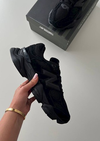 New Balance 9060 Triple Black Suede