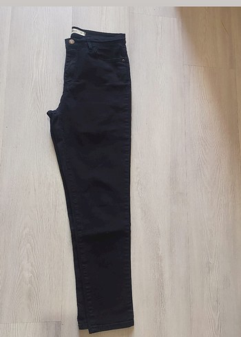 LC Waikiki Kadın siyah Denim Boy Jean
