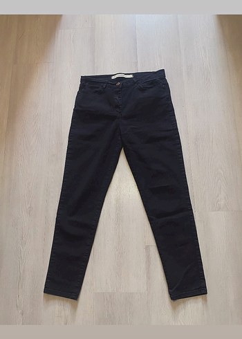Kadın siyah Denim Boy Jean