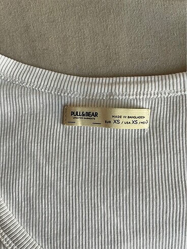 xs Beden PULL&BEAR bluz