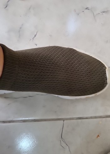 38 Beden haki Renk Bej Kadın Günlük Spor Ayakkabı