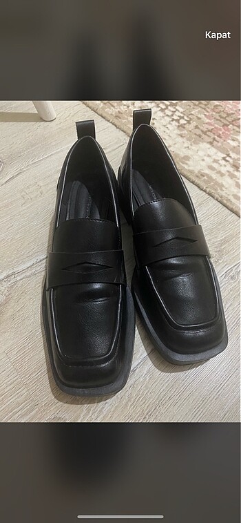 39 Beden siyah Renk Makosen loafer