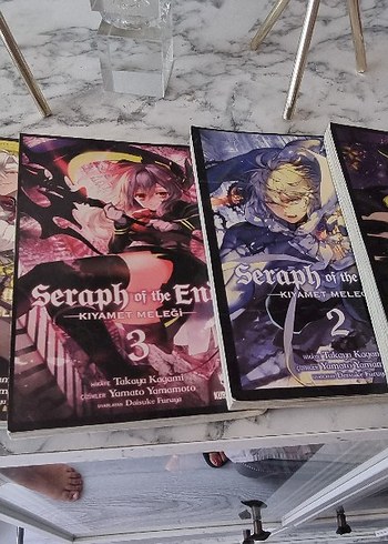 Kıyamet meleği Seraph of the end seti 5 kitap