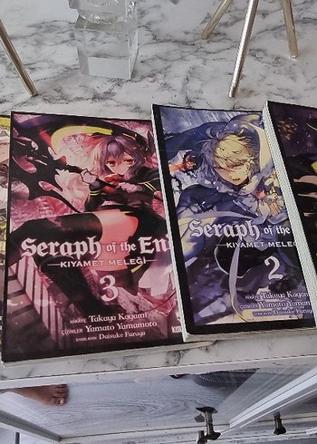  Kıyamet meleği Seraph of the end seti 5 kitap